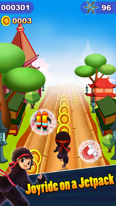 Screenshot #1 pour Ninja Baby Run - Fun Free Endless Runner Action Game!