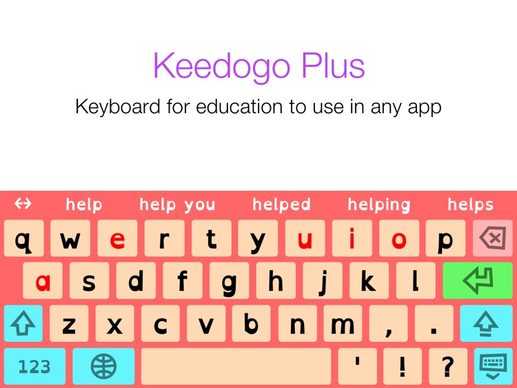 Keedogo Plus - Keyboard for education