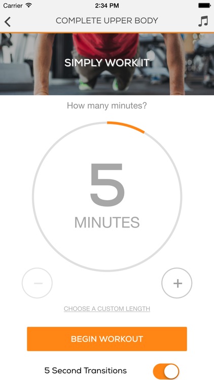 Upper Body Sworkit - Arm, chest & shoulder trainer