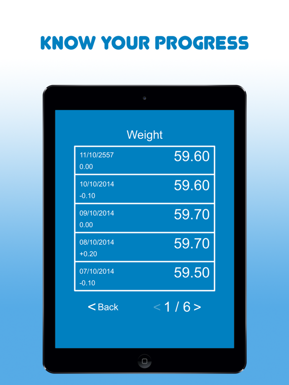 Screenshot #6 pour My Body Measurements