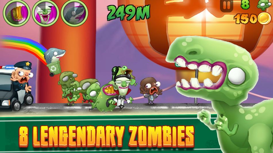 Zombie Run Halloween Party - 1.1 - (iOS)