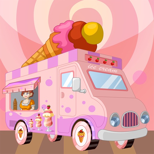 Ice Cream Cartoon Car - Design your dream car iOS App