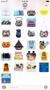 Nyan Cat Premium Stickers screenshot #2 for iPhone