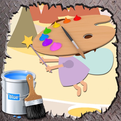 Coloring Pages My Little Angle Fairy Version iOS App