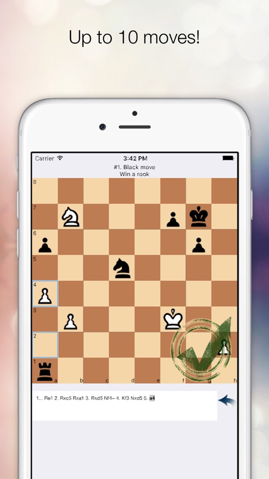 Chess Tactic 3 - interactive chess training puzzle. Part 3 - 1.0 - (iOS)