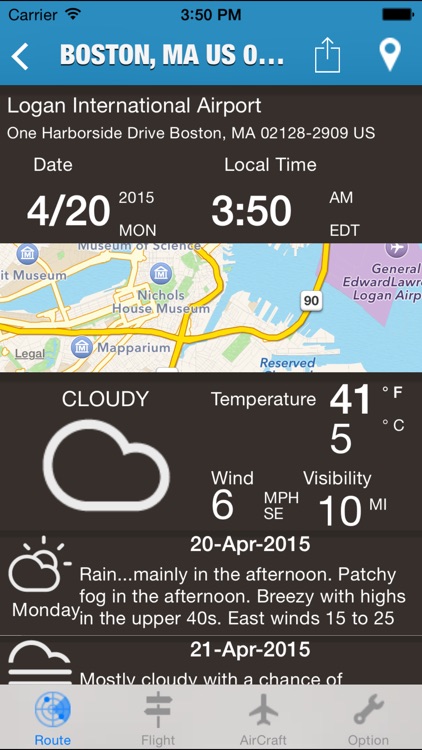 iFlight -- Real-time Flight Tracker