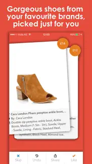 shoes shopping designer sale iphone screenshot 1