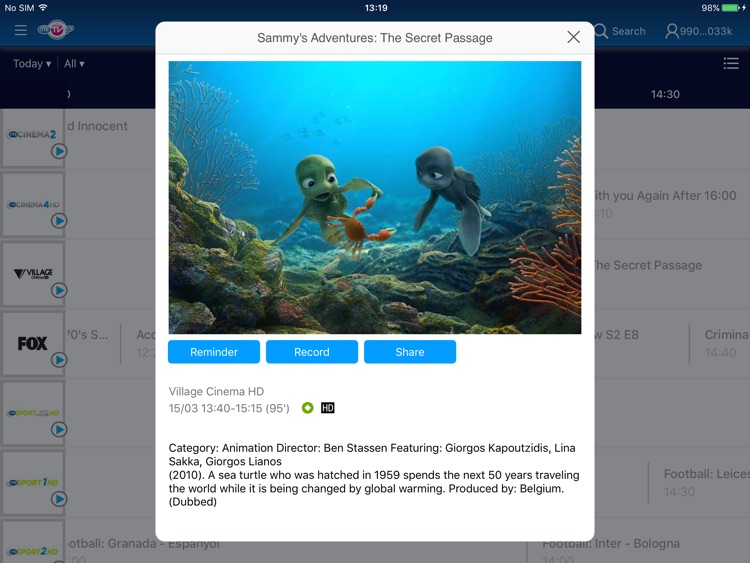 COSMOTE TV GO (for iPad) screenshot-4