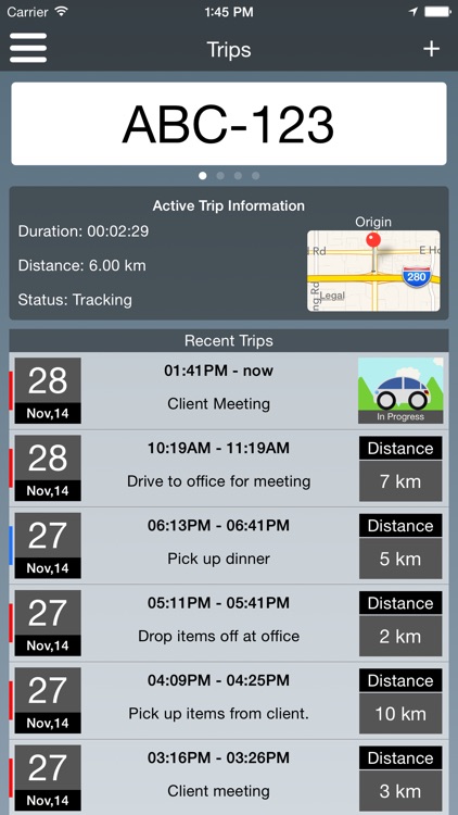 Travel Logs - Vehicle Logbook