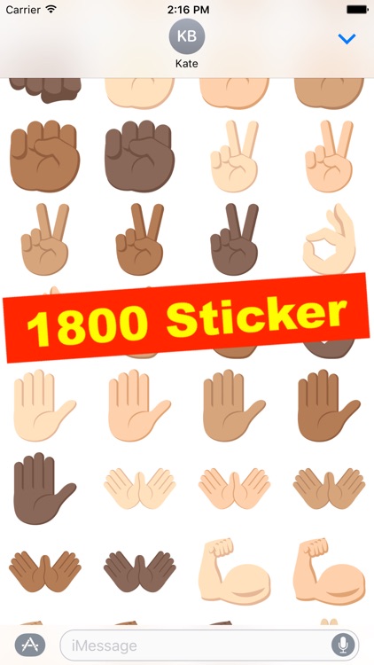 EmojiOne as Stickers