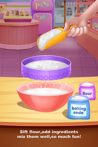 Cupcake Bakery Shop - Dessert Food Cooking Games screenshot 2