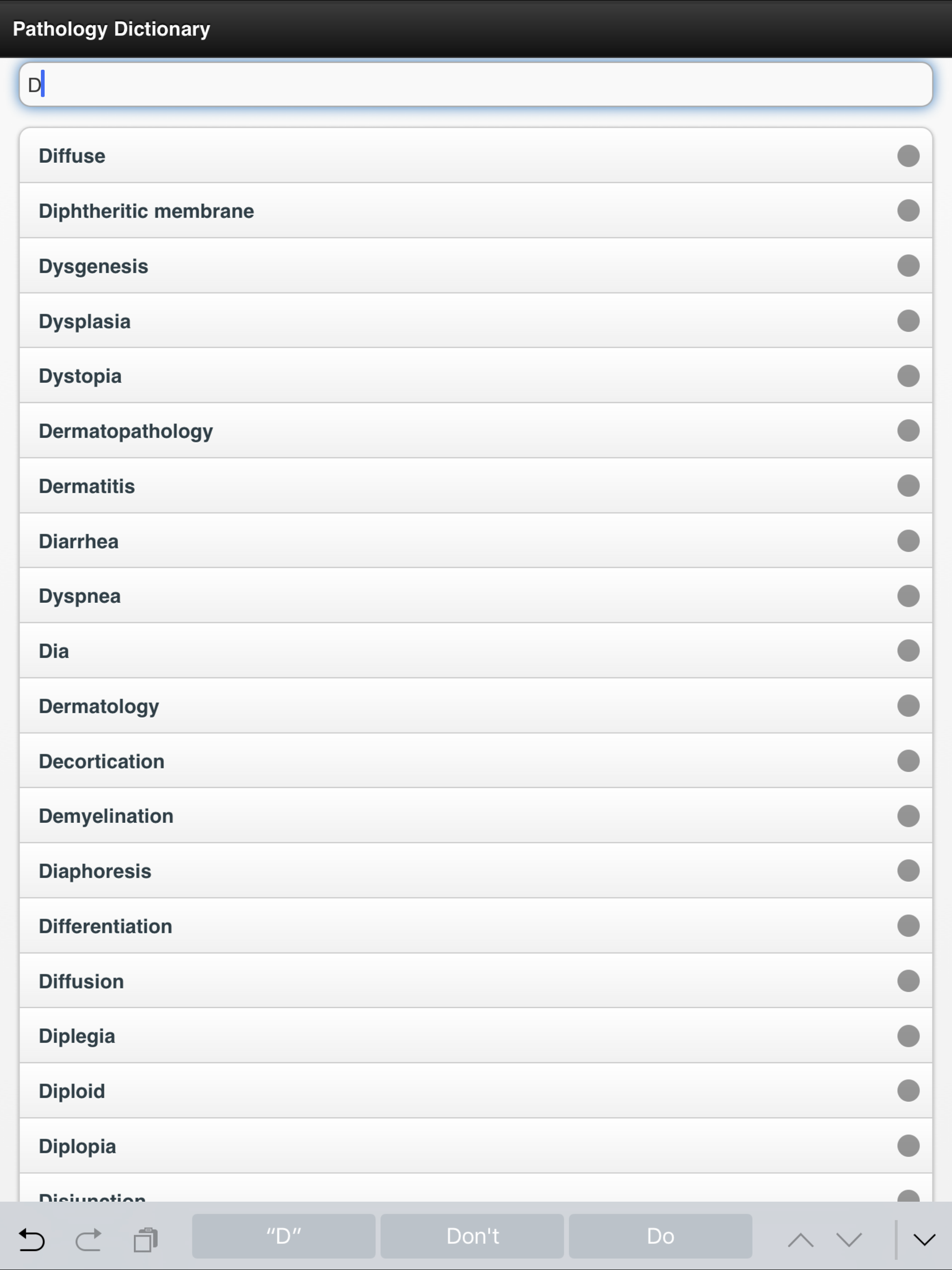 Pathology Dictionary Offline Free screenshot 7