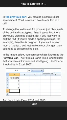 Game screenshot Learn Excel Offline Free apk