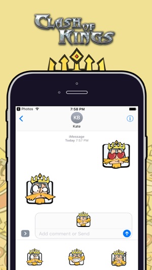 King Ok Sticker by Clash for iOS & Android