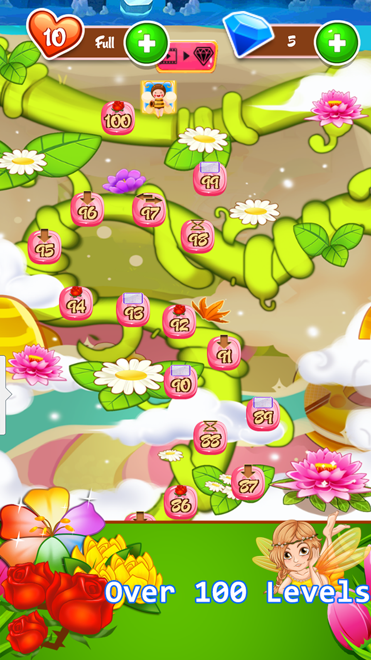 Blossom Garden - Free Flower Blast Match 3 Puzzle screenshot 3