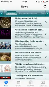 MaxPlanckApp screenshot #1 for iPhone