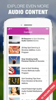 quit smoking in 28 days audio program iphone screenshot 4