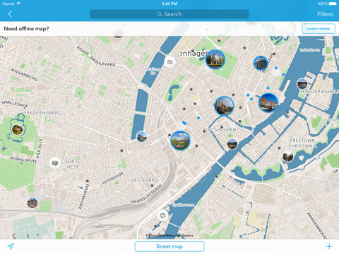 Screenshot #4 pour Copenhague - Carte hors ligne et guide de la ville