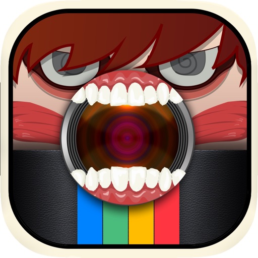 Sticker Camera Anime & Manga "for Attack on Titan" Icon