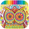 Mandala Coloring book-finger