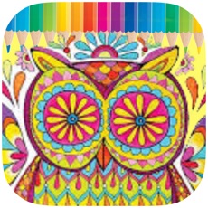 Activities of Mandala Coloring book-finger