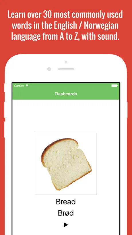 Norwegian Flashcards with Pictures Lite