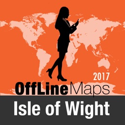 Île de Wight Déconnecté carte et guide de