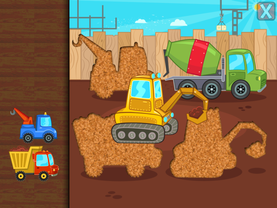 子供の自動車、トラック、建設車両 – 幼児向けパズルのおすすめ画像3