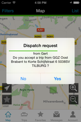 Cabman Mobile - Dispatch screenshot 2