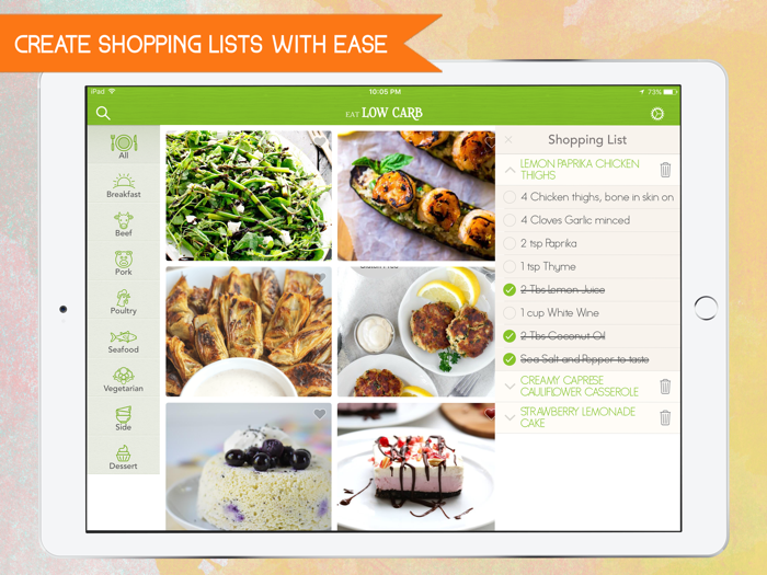 Eat Low Carb-Easy Diet Recipes to Help Lose Weight