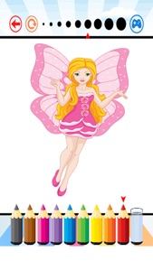 Fairy Art Coloring Book - for Kids screenshot #4 for iPhone