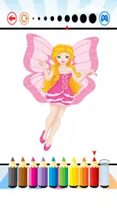 Fairy Art Coloring Book - for Kids screenshot #4 for iPhone