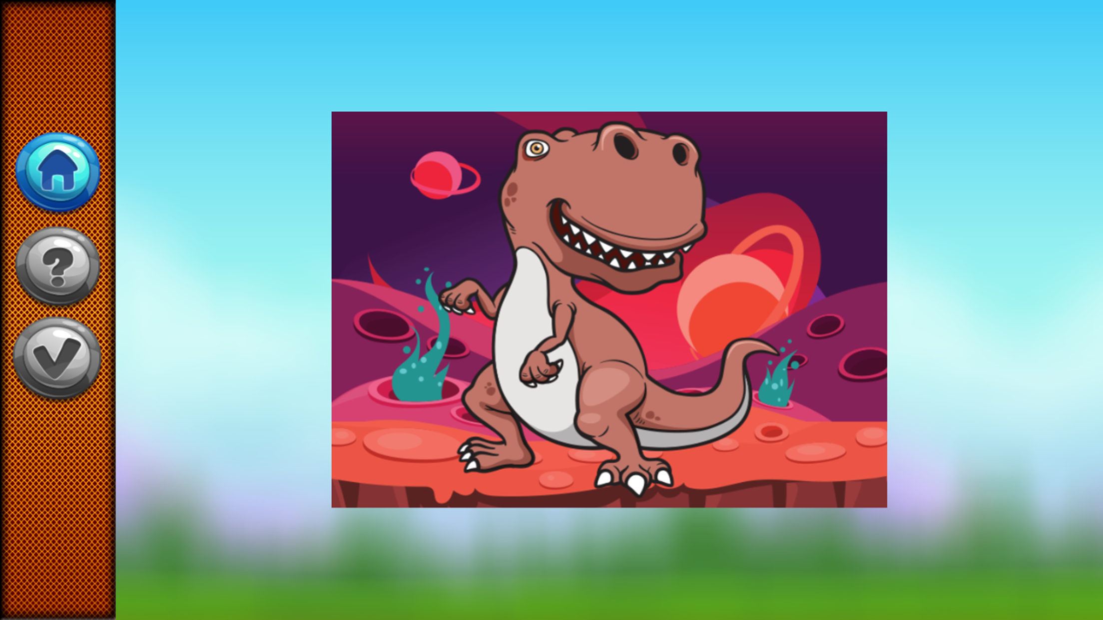 Jigsaw Puzzle Dinosaur Magic Board Fun For Kids