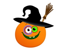 Activities of Halloween Funny Food! Animated sticker pack free