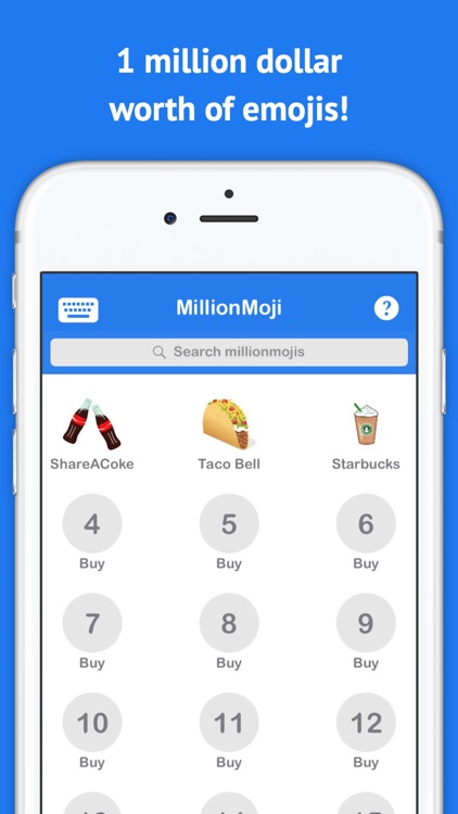 MillionMoji - the million dollar emoji keyboard