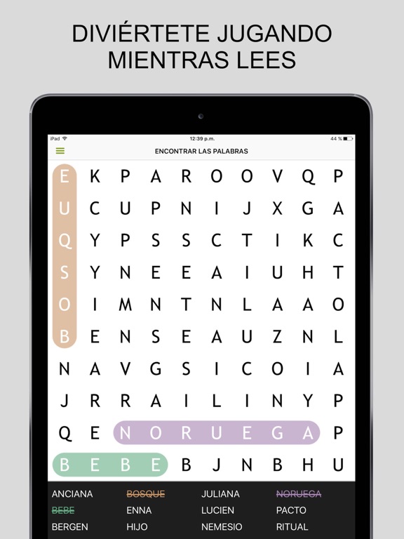 El Pacto Macabro iPad screenshot 5 - Book app