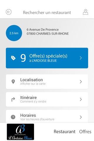 Restaurant L'ardoise Bleue screenshot 2