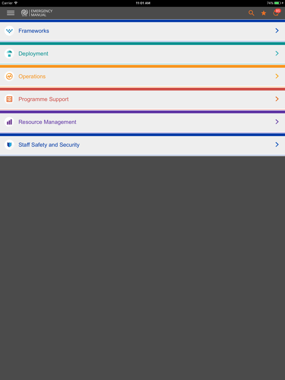 Screenshot #4 pour IOM Emergency Manual