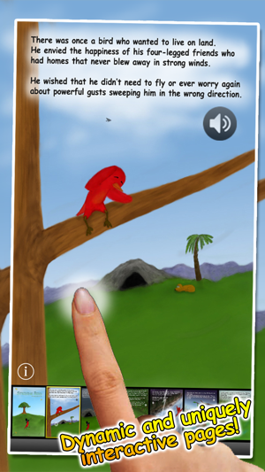 ‎Striding Bird - An inspirational tale for kids Screenshot