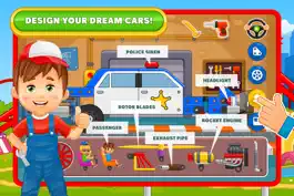 Game screenshot Car Builder Games: Police Car mod apk