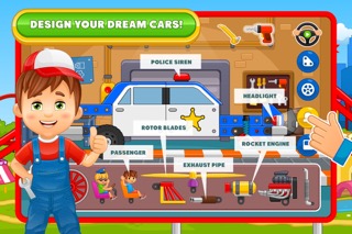 Car Builder Games: Police Carのおすすめ画像1
