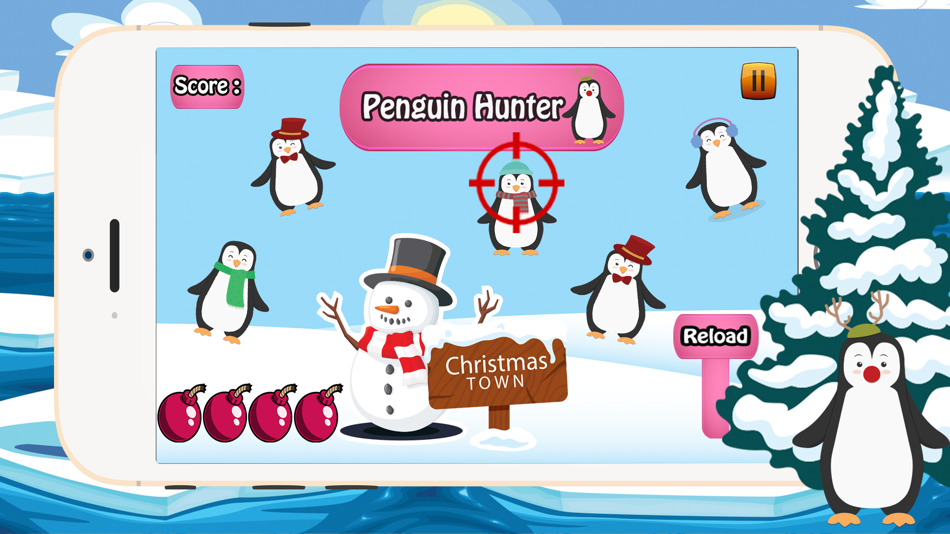Go! Little Penguin Shooter Games Free Fun For Kids - 1.0.4 - (iOS)