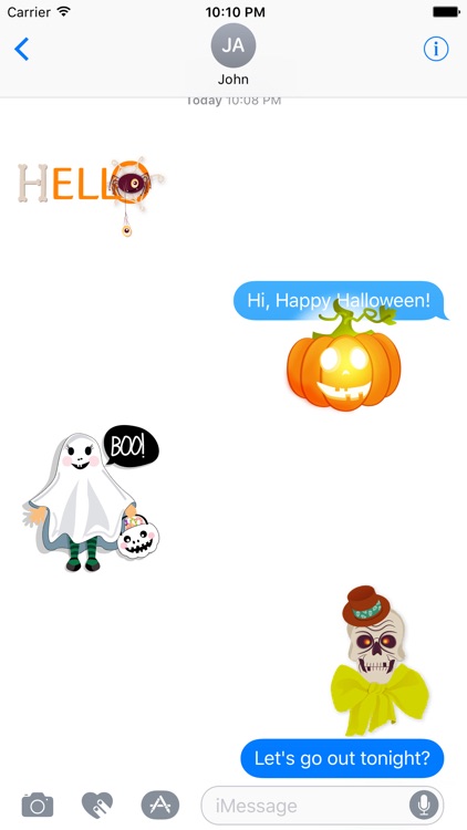 Halloween is fun - witches, spiders, pumpkins