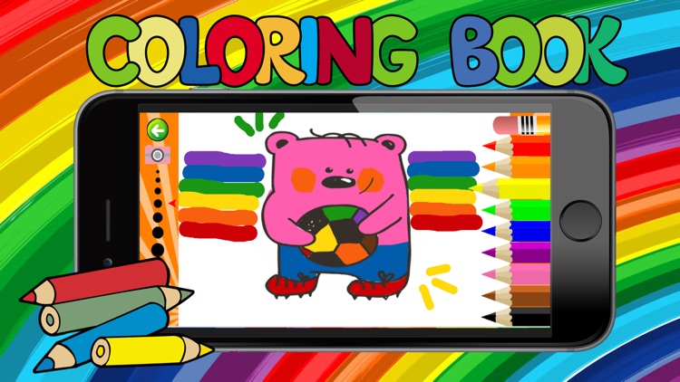 Sport Bear All Coloring Game Free Fun Crayon Game For Toddlers