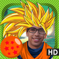 Super Dragon Face Anime Camera Stickers