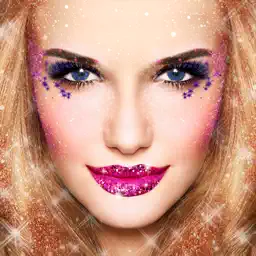 Glitter Makeup Camera - Glamour Makeup Effect app icon