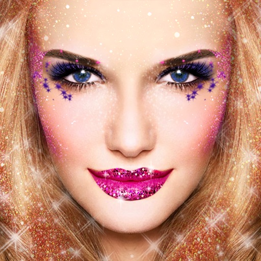 Glitter Makeup Camera - Glamour Makeup Effect icon