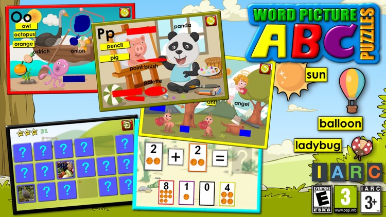 ABC preschool word and picture puzzle phonics by Espace Pty Ltd