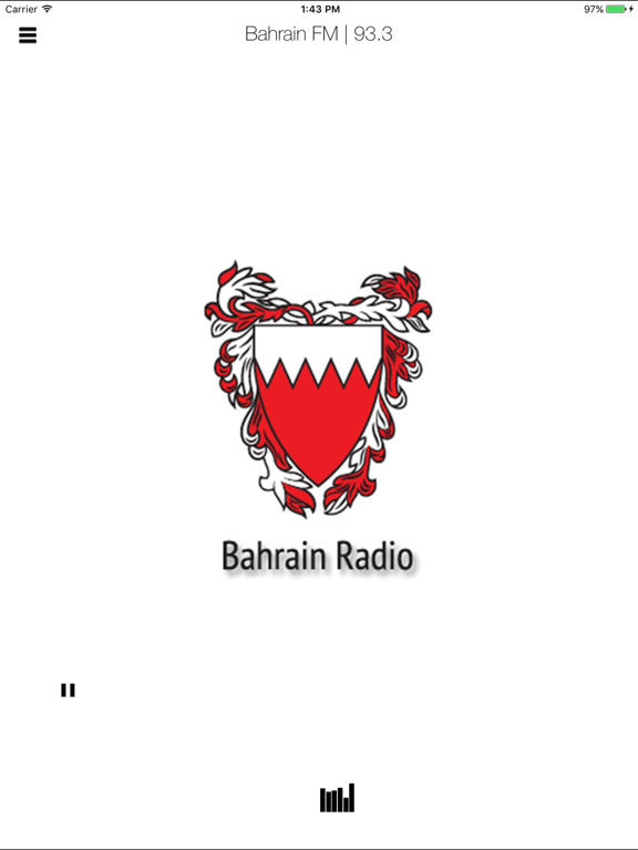 Bahrain Radio iPad screenshot 3 - Entertainment app