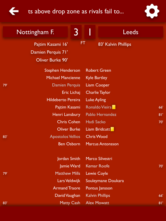 Screenshot #5 pour All The News - Nottingham Forest Edition